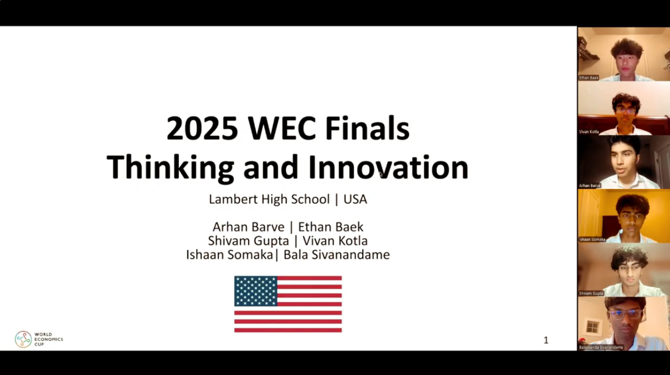 Global First Place - WEC 2025